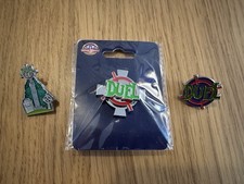 Duel Alton Towers Pin Badge Bundle