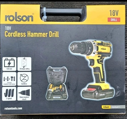 Rolson 18v cordless - 18v, hammer