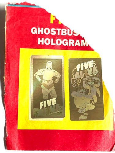 Rare ghostbusters hologram - rare,