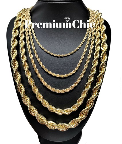 Rope chain necklace 3mm - rope,