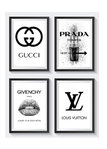 Set fashion art - art, prints