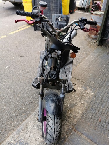 Moped scooter motorbike - moped,