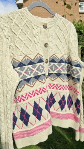Woolovers ladies argyle cable - woolovers,