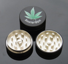 Small Black Metal Herb Grinder