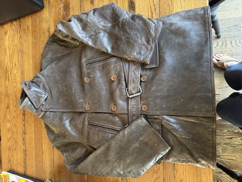 Polo rrl distressed - rrl, leather