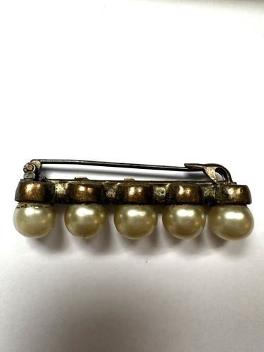 Vintage faux pearl - pearl, bar
