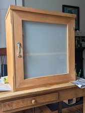 Habitat Olivia - beech wall cupboard