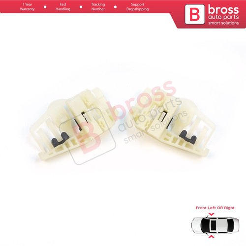Window regulator clips - clips, a+b
