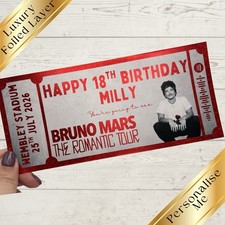 Personalised Souvenir Concert