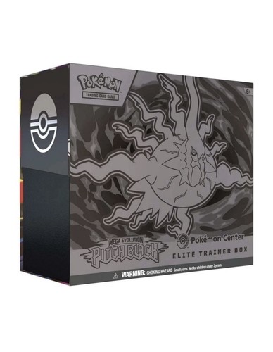 Pokemon center pitch black - black,