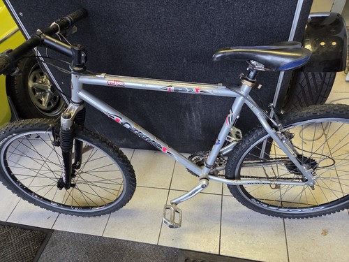 Orange mountain bike - orange,