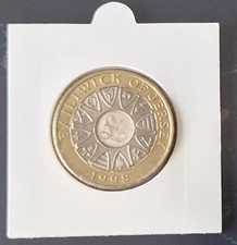 Bailiwick of Jersey £2 (Two Pound) Circulated Coin (Collector) [Flipped]