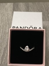 NEW Pandora Wave Pave Heart