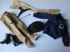 Sindy Doll 1980 Pony Club outfit with crop boots & cravat