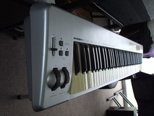 M-Audio Keystation 88 ES MIDI 88 note keyboard with external power supply.