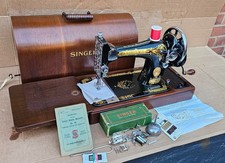 Singer 28K Vintage hand crank