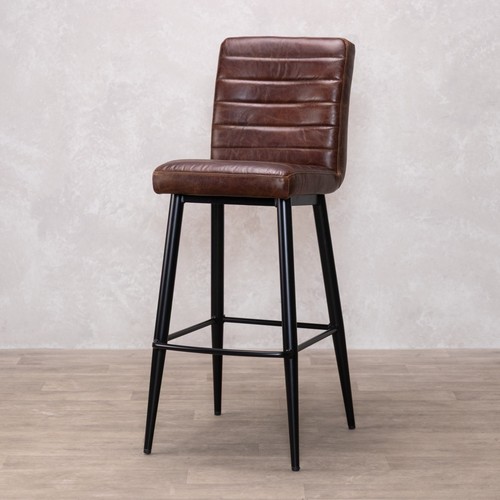 Chestnut leather bar - chestnut,