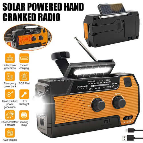 Wind solar radio - am/fm,
