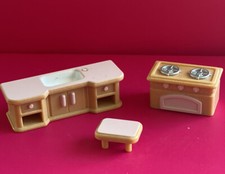 sylvanian families Nursery Pink Primrose Windmill Kitchen Furniture