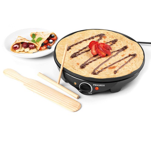 Electric crepe maker progress - maker,