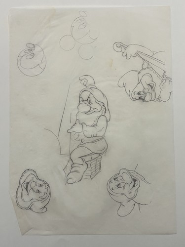 Original disney sketch - original,