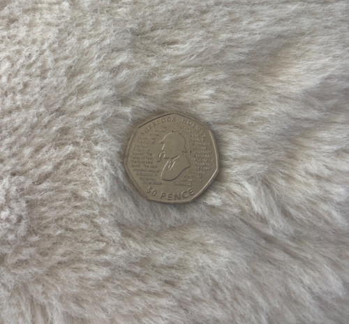 Sherlock holmes rare 50p 2019 - rare,