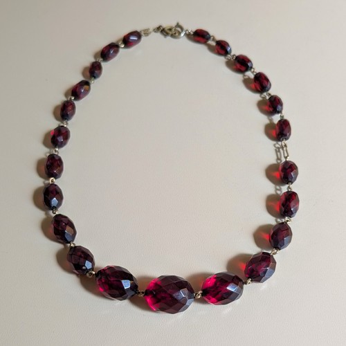 Vintage cherry amber bakelite - vintage,