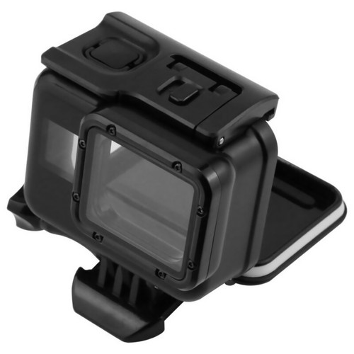 Black diving waterproof case - black,