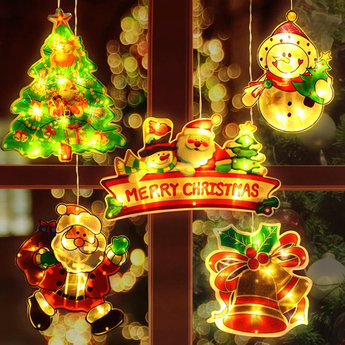 Pieces christmas window - pieces,