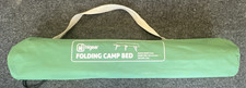 Hi-Gear Blue Single Folding Camp Bed - Ref 5519-1-E