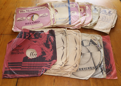 Job lot 10 78rpm - job,