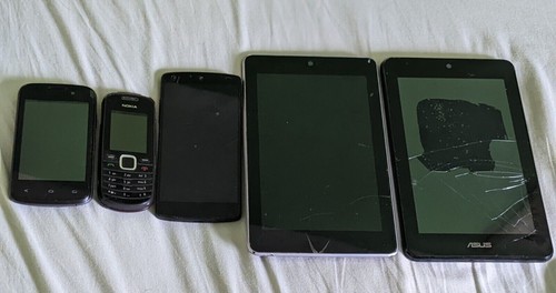 Set old phones - set,