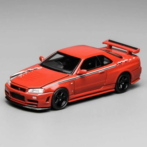 Nissan r34 skyline gtr - 1:64,