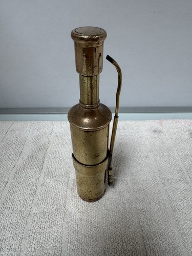 Vintage brass blowlamp spirit - vintage,