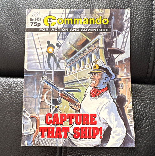 Commando comic book capture - commando,
