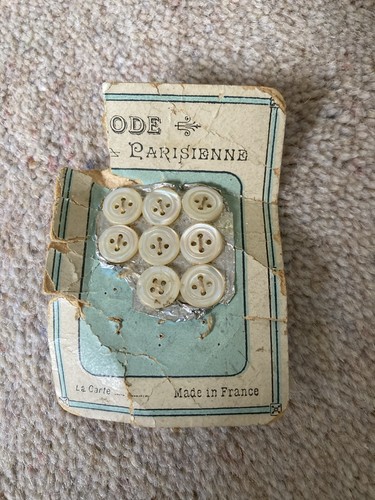 Vintage buttons mother of - vintage, 8