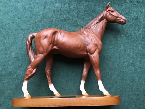 Beswick connoisseur racehorse - connoisseur,