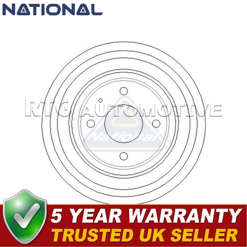 National brake drum fits ford - national,