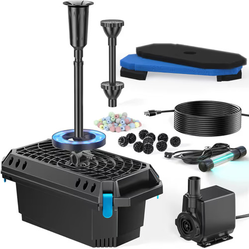 Pond filter pump kit uv - filter,