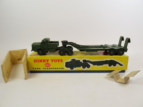 Dinky 660 tank - tank, transporter,