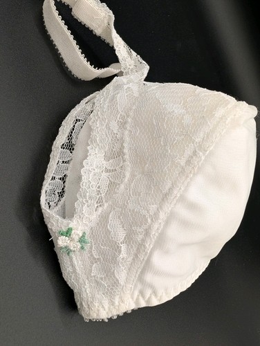 Vintage ivory white lace - white,