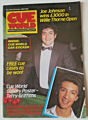 Cue world snooker magazine - world,
