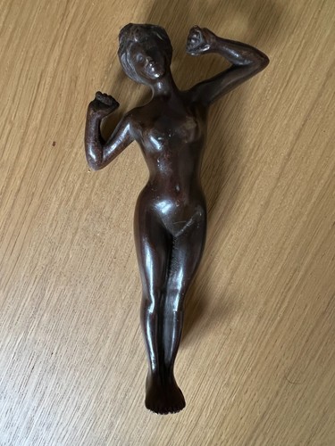 Art deco bronze figurine - art, ,le