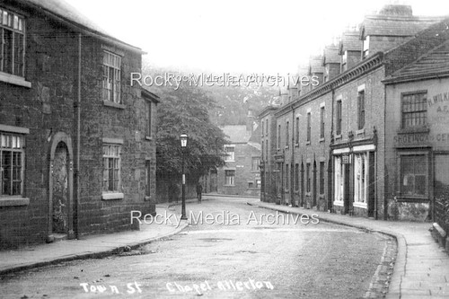 Bhy town street chapel - town, street,