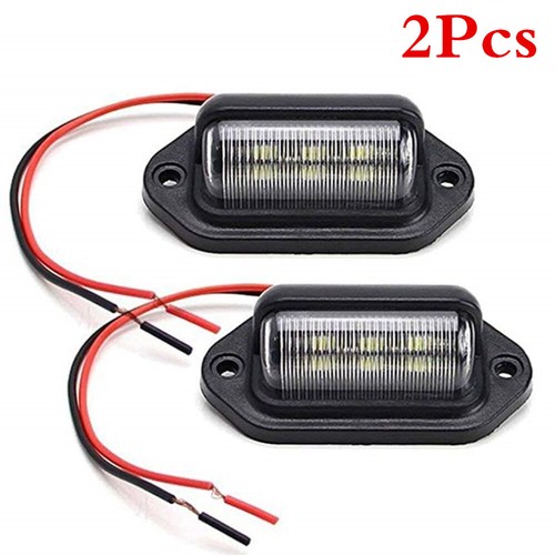 2pcs car rear number license - rear,