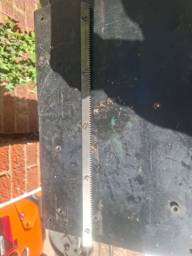 Myford type lathe rack gear - lathe,