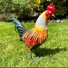 Rooster Garden Sculpture