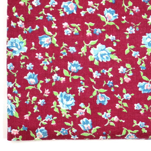 Vtg feedsack fabric 1940s old - feedsack,