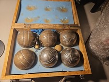 Vintage French Boules Set