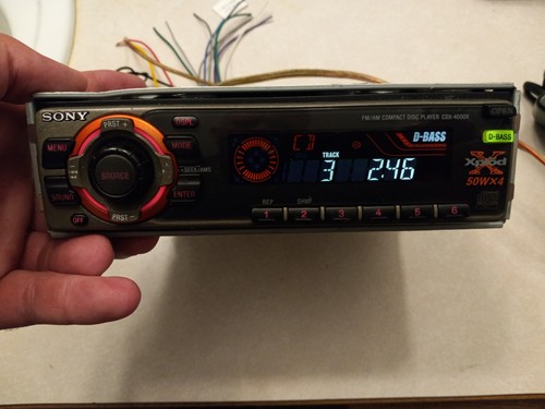 Sony cdx 4000x - xplod, old